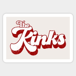 The Kinks  / Retro Faded Style Sticker